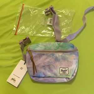 Herschel Fifteen Hip Pack pastel tie dye 💜